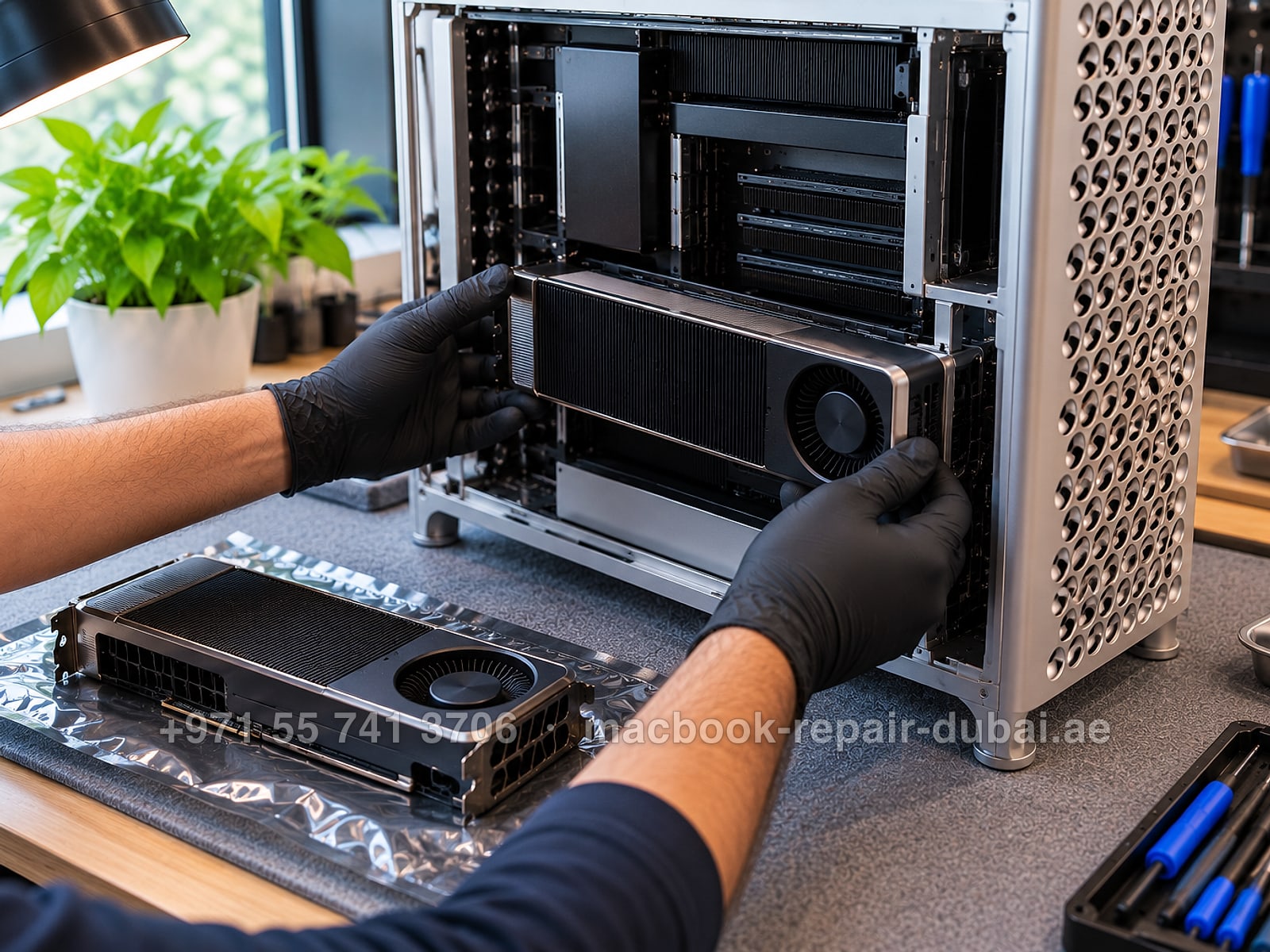 MacBook graphics card upgrade at MacBook Repair Dubai