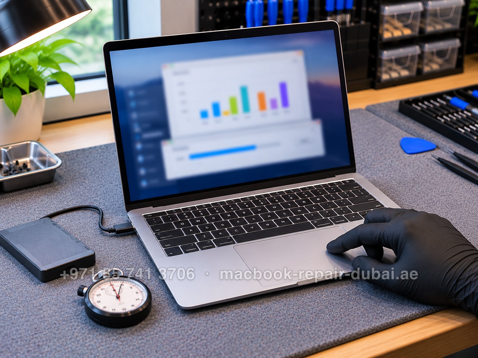 Slow Performance on a MacBook at MacBook Repair Dubai