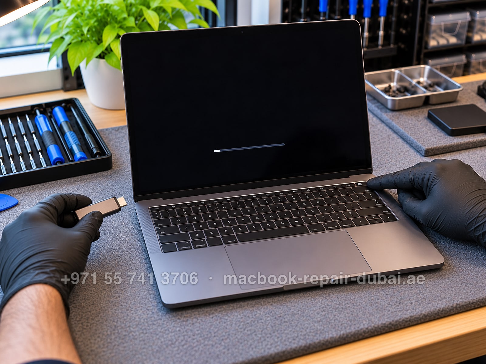 Safe Mode Diagnostics & Repair at MacBook Repair Dubai