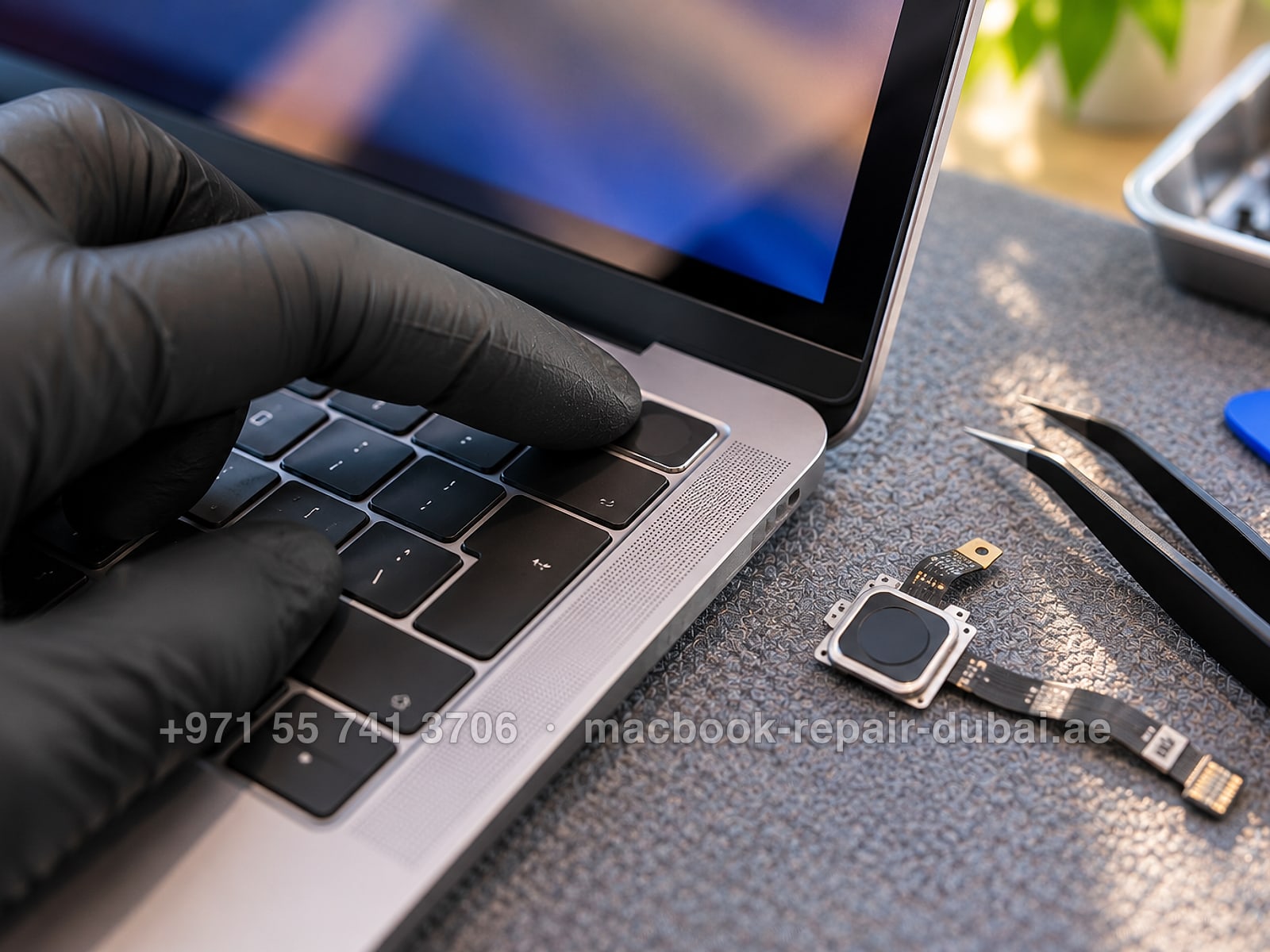 Touch ID Not Working on a MacBook at MacBook Repair Dubai