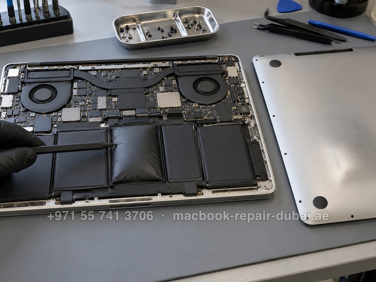 Battery Replacement at MacBook Repair Dubai