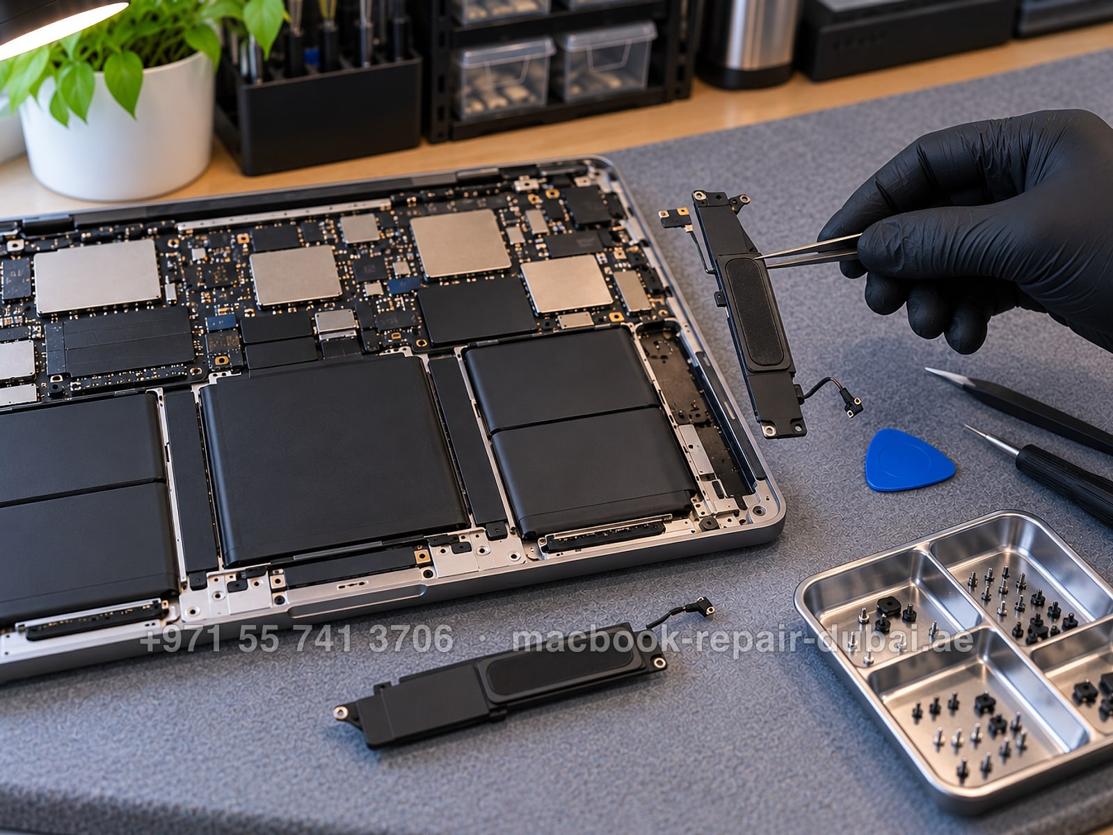 Speaker Repair at MacBook Repair Dubai