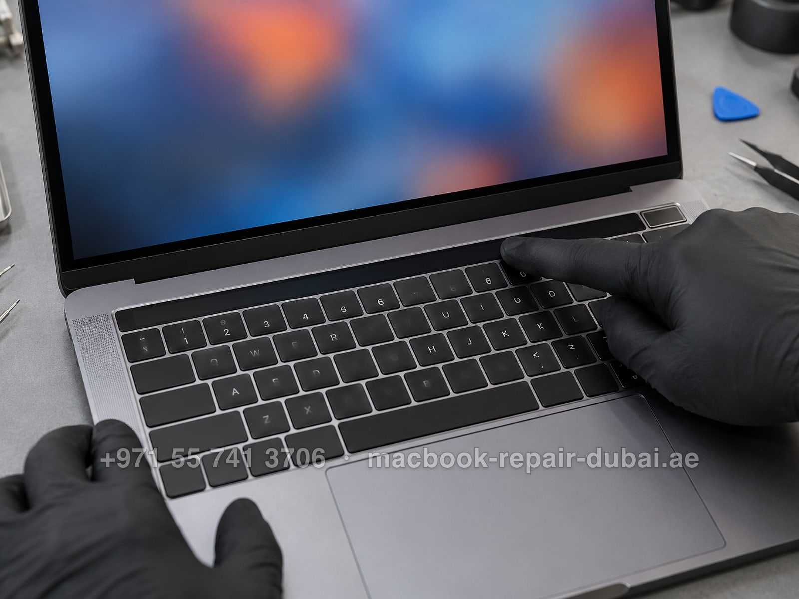 Touch Bar Repair at MacBook Repair Dubai