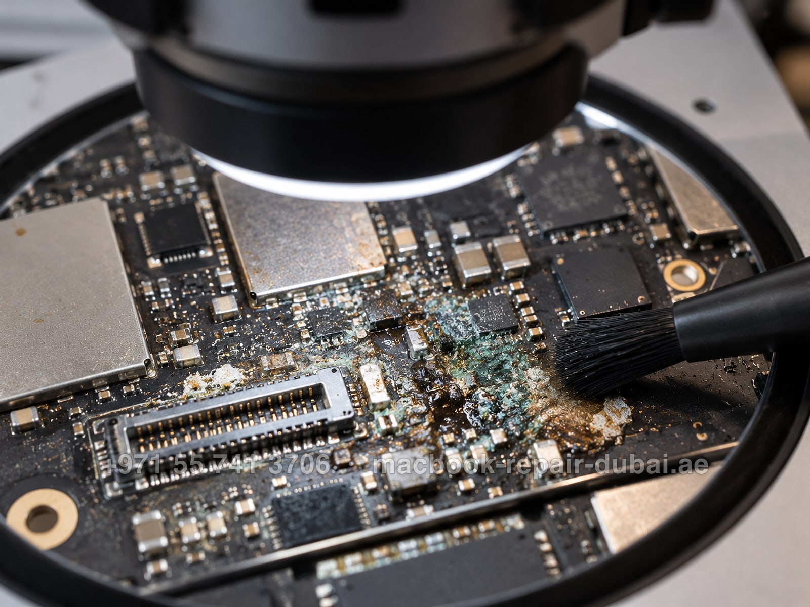 Water Damage Repair at MacBook Repair Dubai