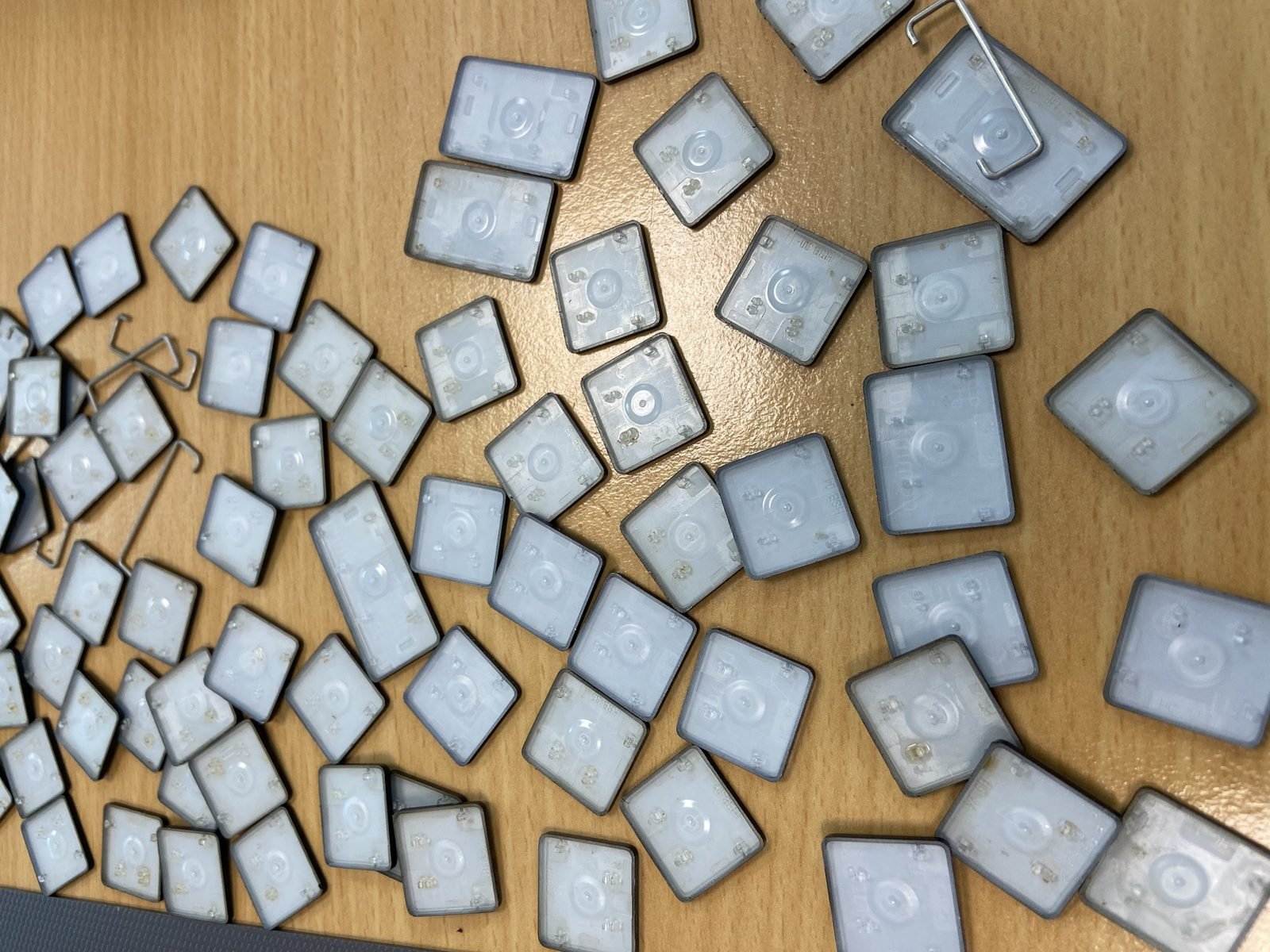 MacBook keyboard repair in Dubai - top case and keyboard assembly during replacement at our workshop MacBook keyboard repair in Dubai - top case and keyboard assembly during replacement at our workshop