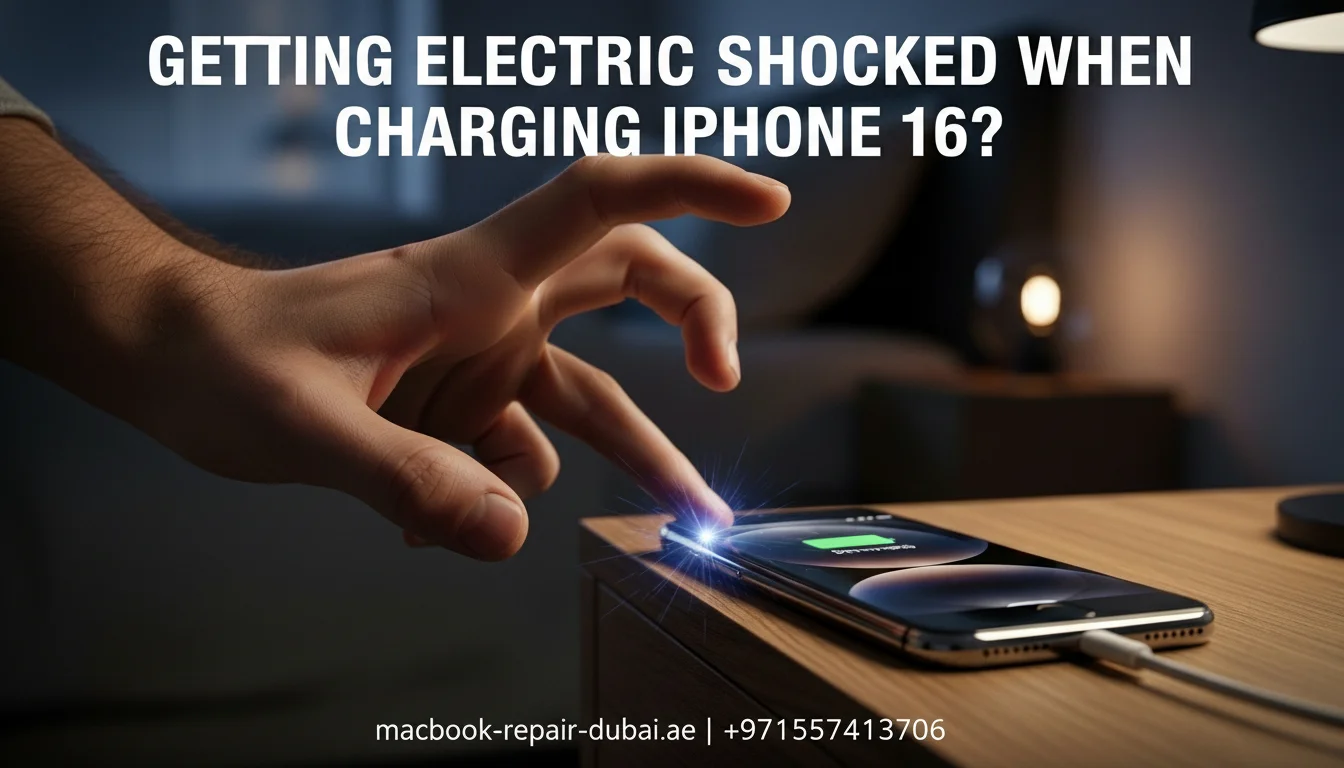 Getting Electric Shocked When Charging iPhone 16?