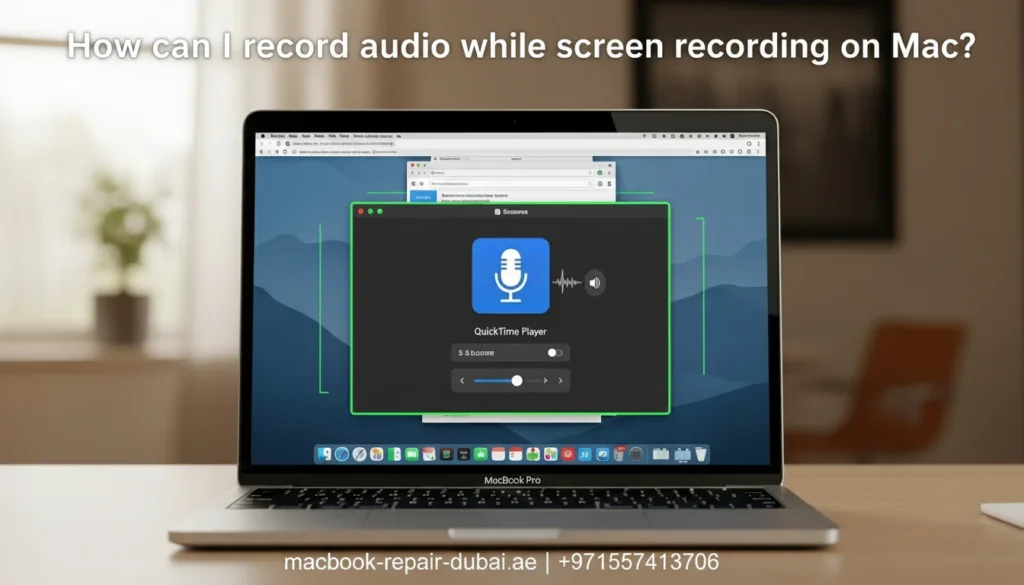 How can I record audio while screen recording on Mac? How can I record audio while screen recording on Mac?