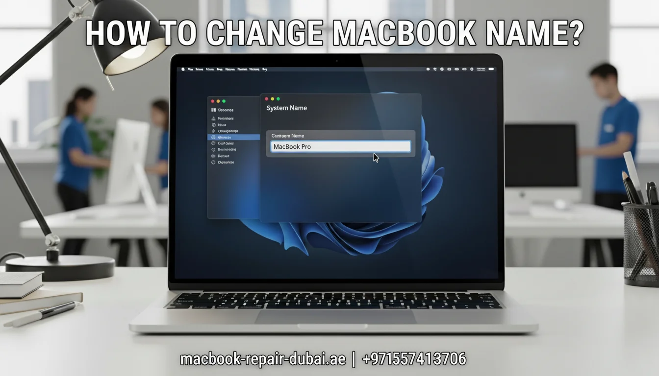 How to Change MacBook Name_
