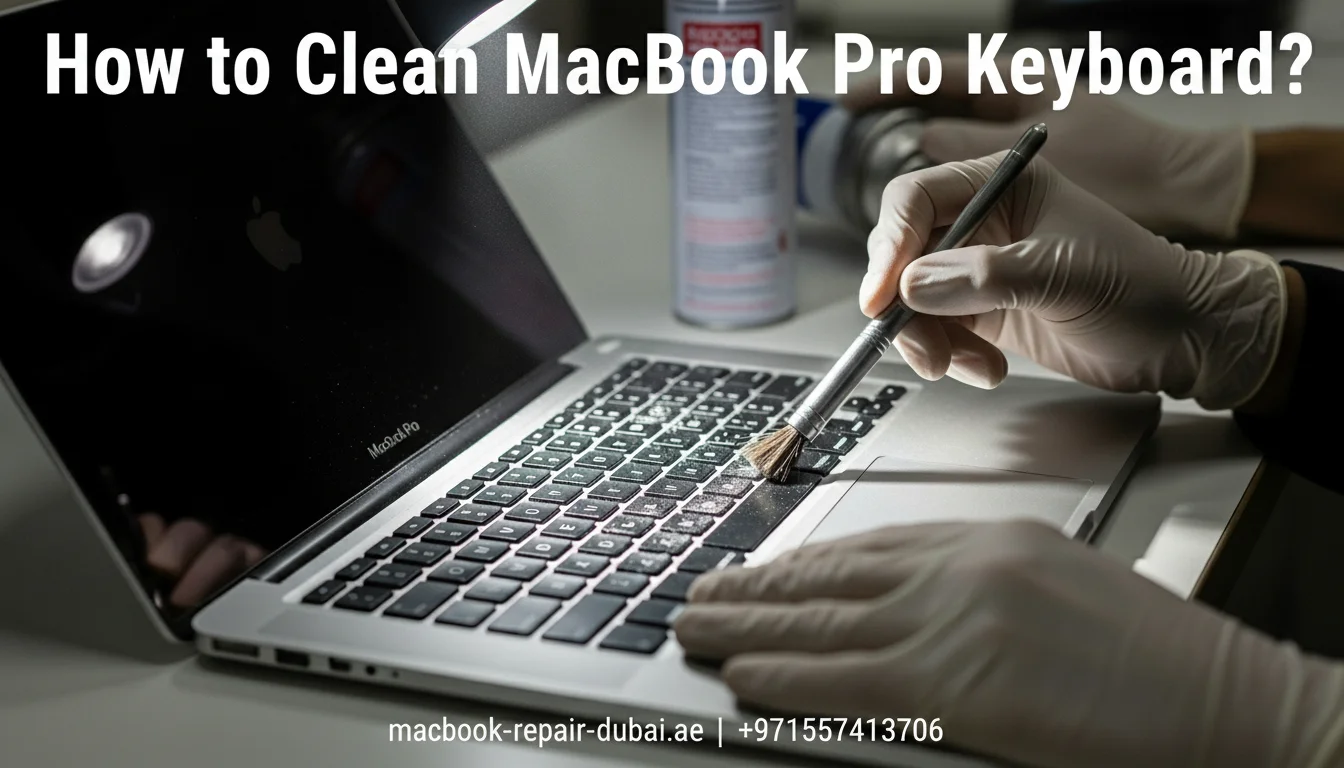 How to Clean MacBook Pro Keyboard