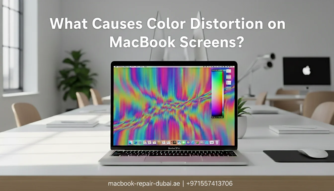 What Causes Color Distortion on MacBook Screens?