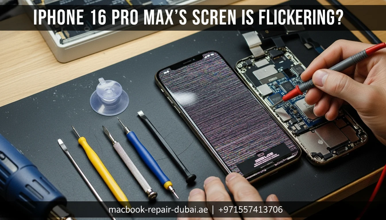 iPhone 16 Pro Max’s Screen Is Flickering_