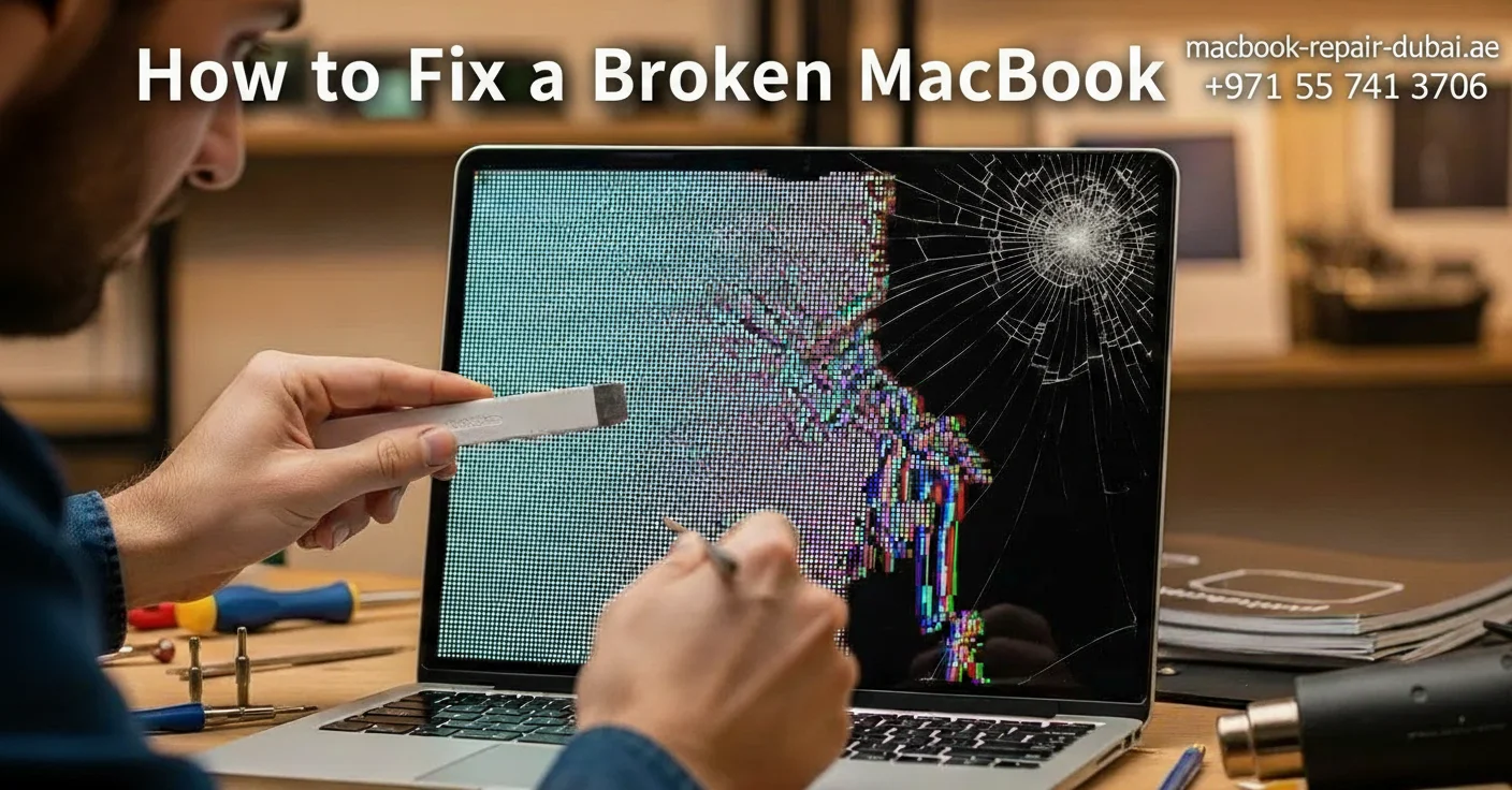 How to Fix a Broken MacBook Screen?