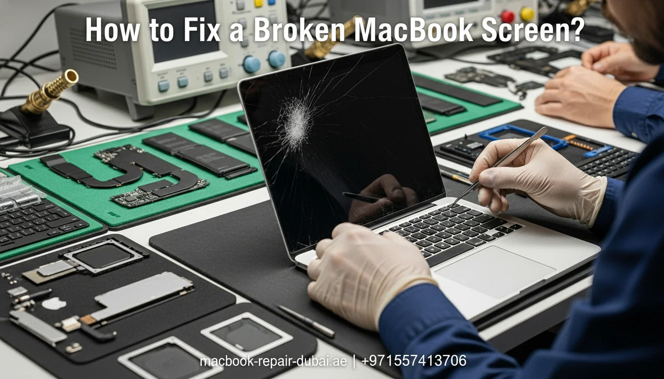 How to Fix a Broken MacBook Screen?