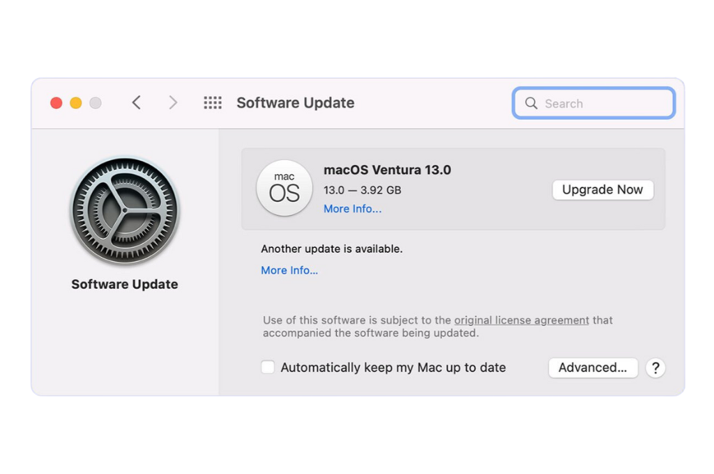 Update MacOS​