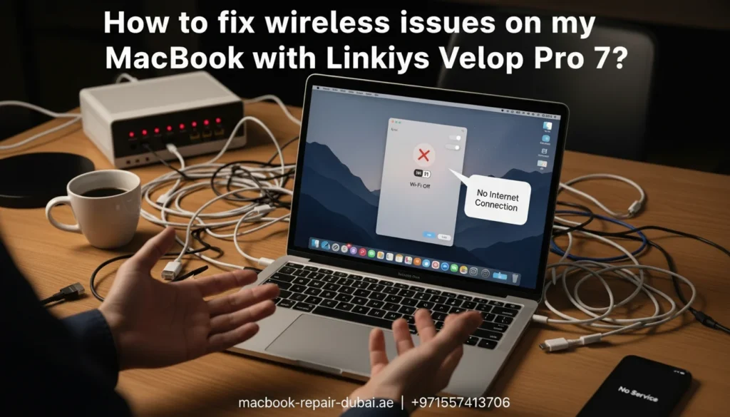 How to fix wireless issues on my MacBook with Linksys Velop Pro 7