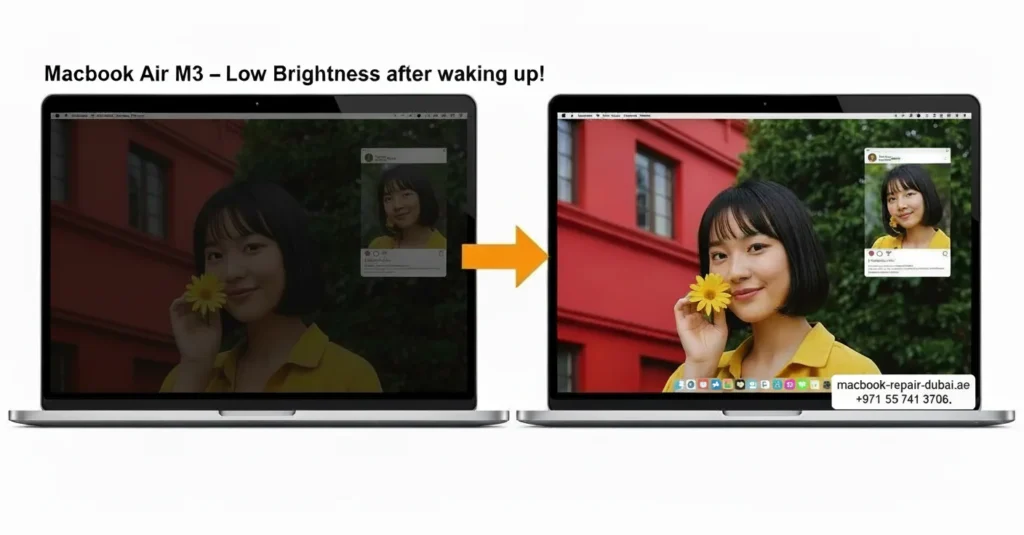 Macbook Air M3 - Low Brightness after waking up! Macbook Air M3 – Low Brightness after waking up!