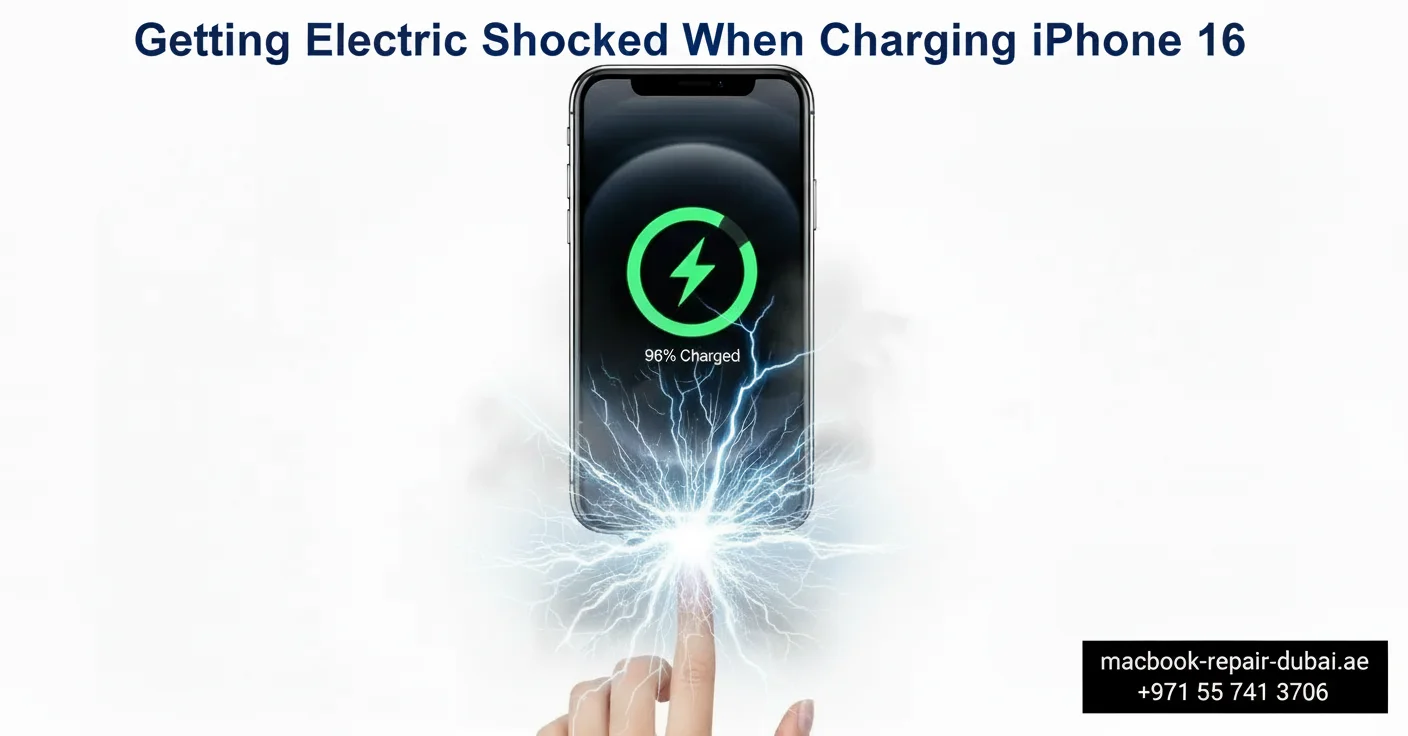 Getting Electric Shocked When Charging iPhone 16?
