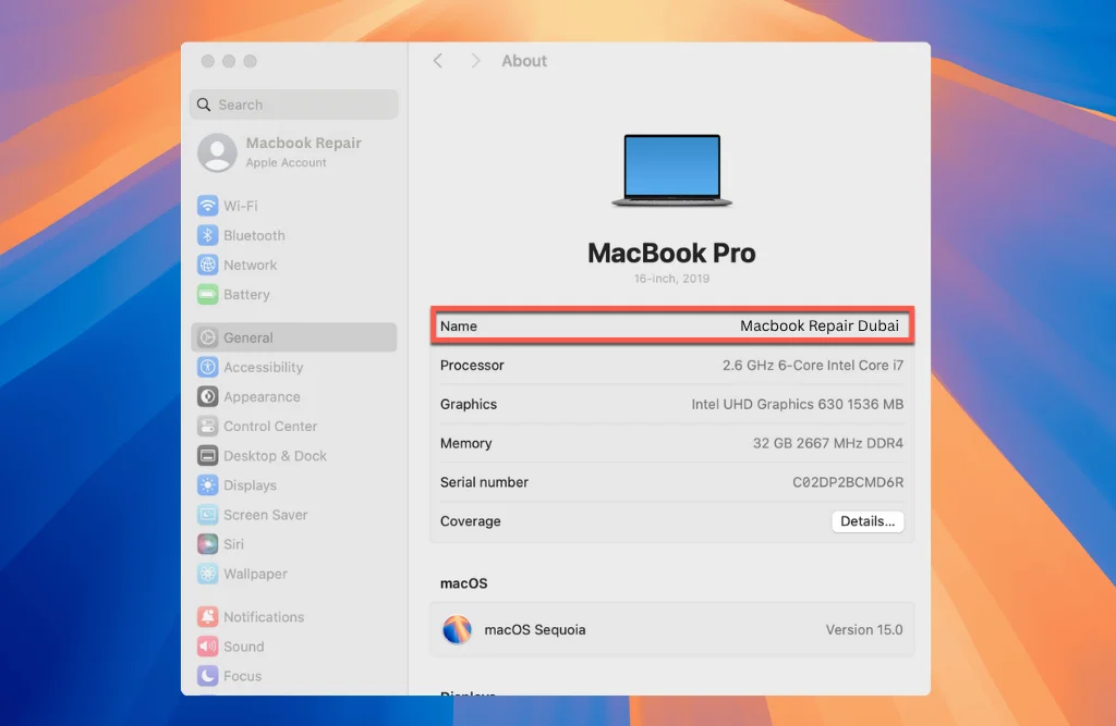 How to Change MacBook Name How to Change MacBook Name