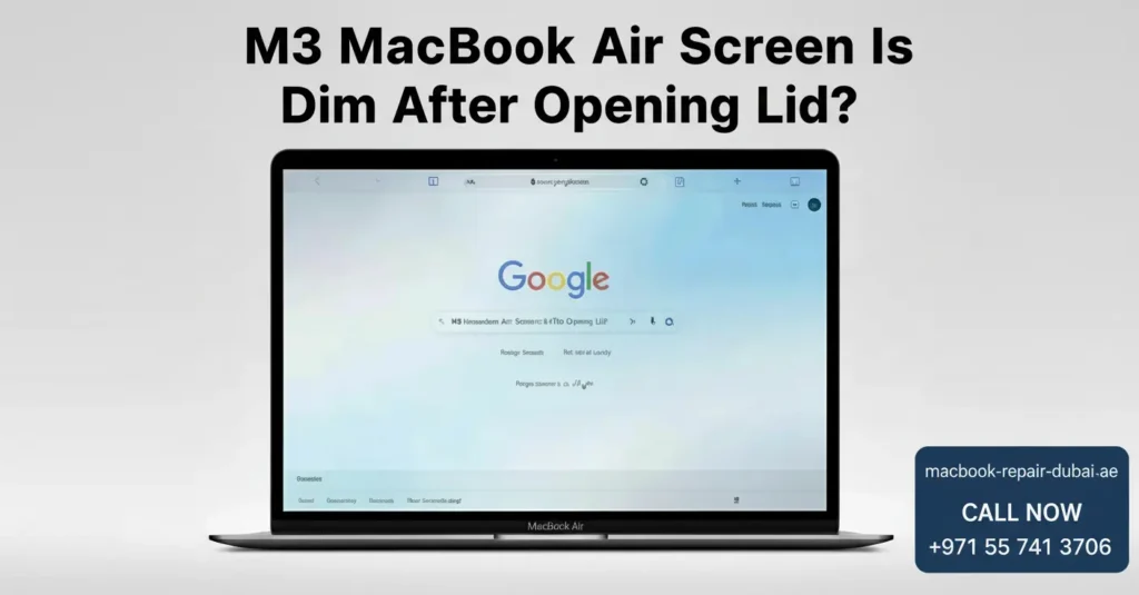 M3 MacBook Air Screen Is Dim After Opening Lid? M3 MacBook Air Screen Is Dim After Opening Lid?