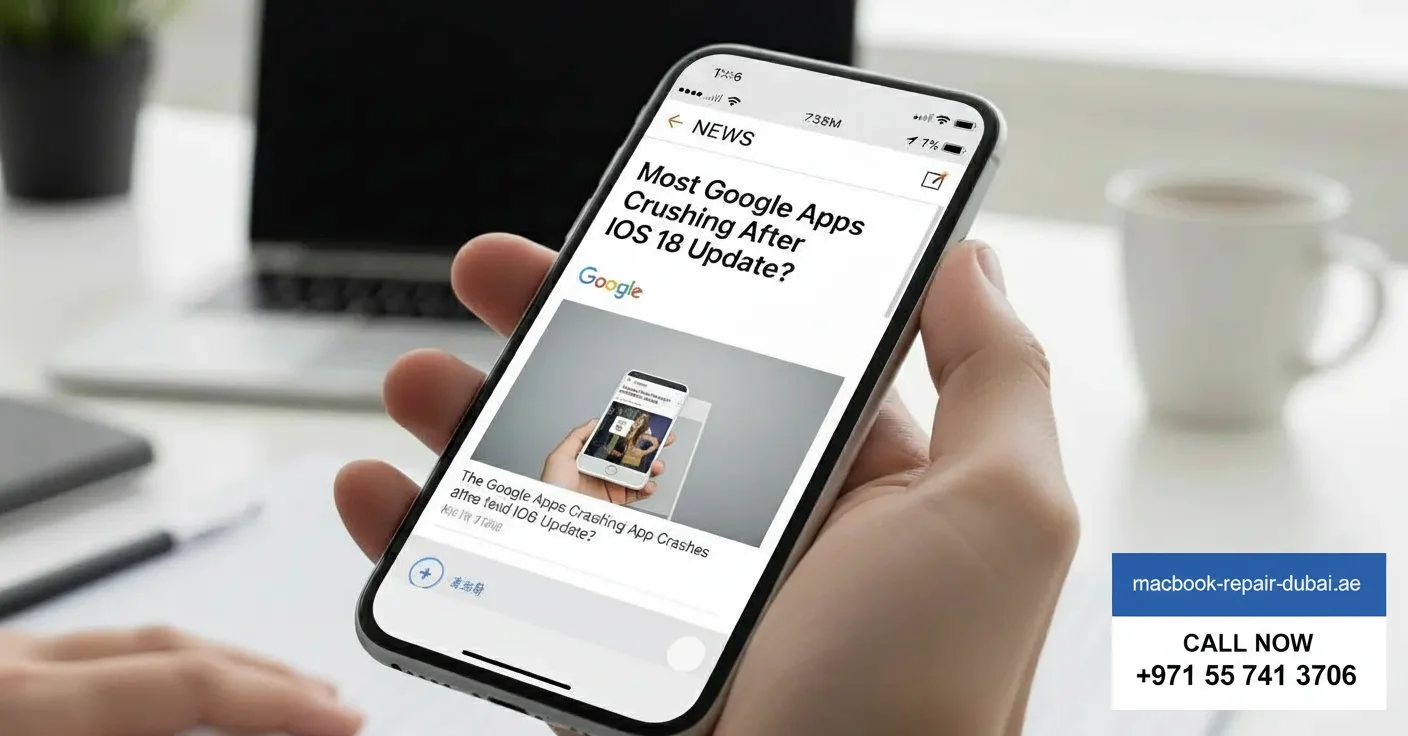 Most Google Apps Crashing After iOS 18 Update?